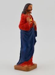 Statue Religieuse Sacré Coeur de Jésus - 7cm