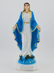 Statue Religieuse de la Vierge Miraculeuse - 20cm