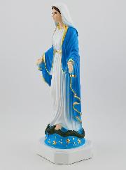 Statue Religieuse de la Vierge Miraculeuse - 20cm