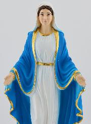 Statue Religieuse de la Vierge Miraculeuse - 20cm