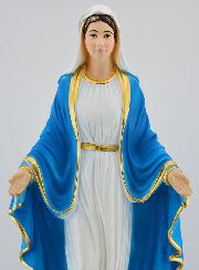 Statue Religieuse Artisanale Vierge Miraculeuse - 30cm