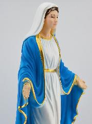 Statue Religieuse Artisanale Vierge Miraculeuse - 30cm