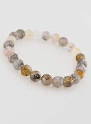 Bracelet en Pierres Naturelles d'Herkimer - 8mm