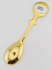 Cuillère à Encens en Laiton Doré - 10 cm