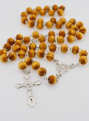 Chapelet en Bois - Vierge Marie