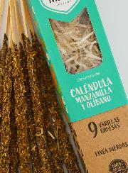 Encens Naturel Camomille, Calendula & Oliban - Qualité Premium