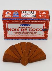 Encens Noix de Coco Satya - Cônes à Reflux