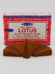 Encens Lotus Satya - Cônes à Reflux