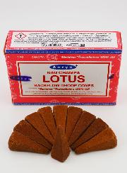 Encens Lotus Satya - Cônes à Reflux