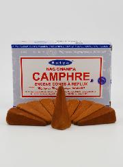Encens Camphre Satya - 10 Cônes à Reflux