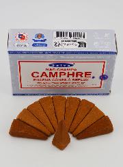 Encens Camphre Satya - 10 Cônes à Reflux