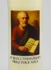 Bougie de Neuvaine à Saint Jean l'Evangéliste