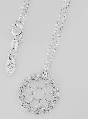 Collier Religieux Pendentif Vitrail - Argent 925