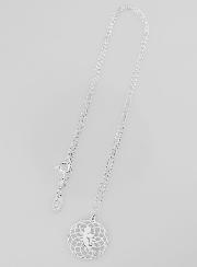 Collier Religieux Pendentif Ange & Rosace - 20mm
