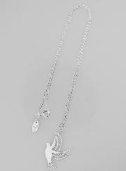 Collier Religieux Colombe Ajourée - Argent 925/1000