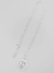 Collier Religieux Médaille Colombe Origami 20mm