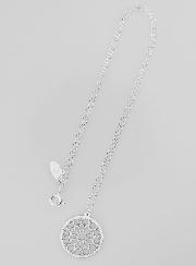 Collier Religieux Pendentif Vitrail - Argent 925