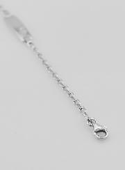Gourmette Enfant en Argent Plaque Coeur - Maille 2,6mm