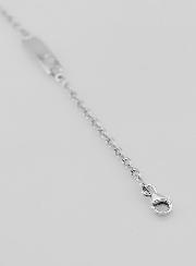 Gourmette de Baptême en Argent Plaque Coeur - Maille 2,6mm
