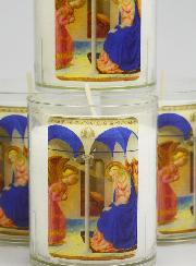 Lot de 4 Bougies Veilleuses ND de l'Annonciation