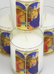 Lot de 4 Bougies Veilleuses ND de l'Annonciation