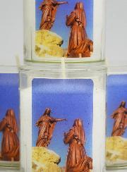 Lot de 4 Bougies Veilleuses Notre Dame du Laus