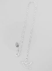 Collier Religieux Colombe Contour - Argent 925/1000