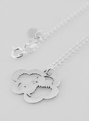 Collier Religieux Ange & Nuage - Argent 925/1000