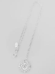 Collier Religieux Monogramme du Christ Gravé - 20mm