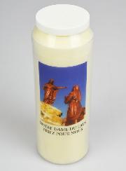 Bougie de Neuvaine à Notre Dame du Laus