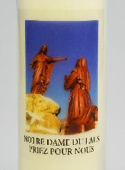 Bougie de Neuvaine à Notre Dame du Laus