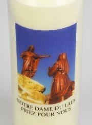 Bougie de Neuvaine à Notre Dame du Laus