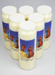 Lot de 6 Bougies de Neuvaine à Notre Dame du Laus