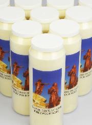 Lot de 10 Bougies de Neuvaine à Notre Dame du Laus