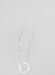 Collier Religieux Vierge à l'Enfant & Colombe - Argent 925/1000