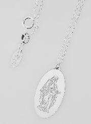 Collier Religieux Vierge Miraculeuse - Argent 925