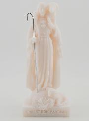 Statue Religieuse Christ bon Pasteur en Albâtre - 12cm