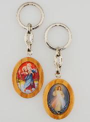 Porte-clés Saint Christophe & Christ