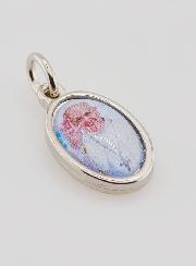 Médaille Pape François Argentée - 15mm