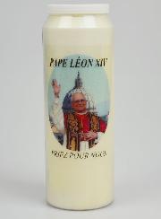 Bougie de Neuvaine au Pape Léon XIV