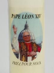 Bougie de Neuvaine au Pape Léon XIV