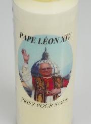 Bougie de Neuvaine au Pape Léon XIV