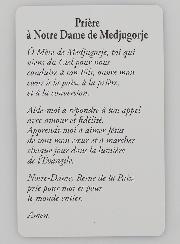 Carte de Prière Notre Dame de la Paix