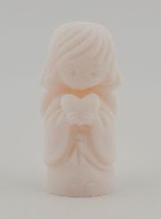 Statue Ange Gardien Coeur - Fille