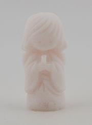 Statue Ange Gardien Bougie - Fille