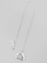 Collier Religieux Sainte Rita en Argent - 20mm