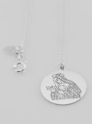 Médaille + Chaîne Argent - Sainte Rita