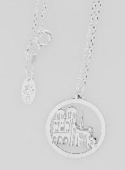 Collier Religieux en Argent - Notre Dame de Paris 20mm
