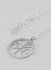 Collier Religieux en Argent Monogramme du Christ - 20mm