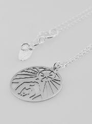 Collier Religieux en Argent - Sainte Famille 20mm